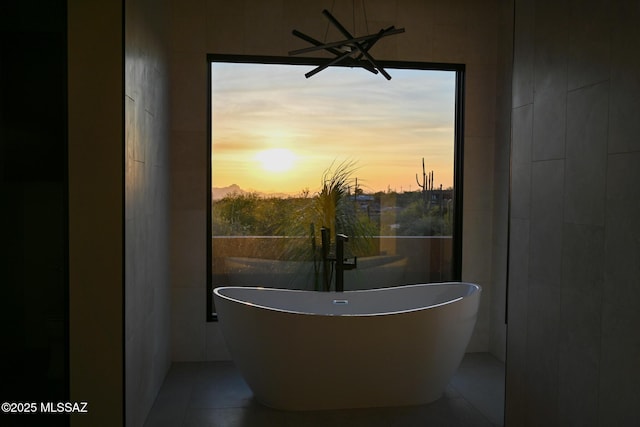 2155 E Desert Garden Dr, Tucson, AZ 85718 - bathroom with a freestanding bath