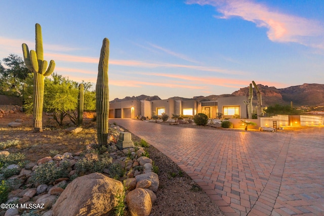 view of southwest-style home