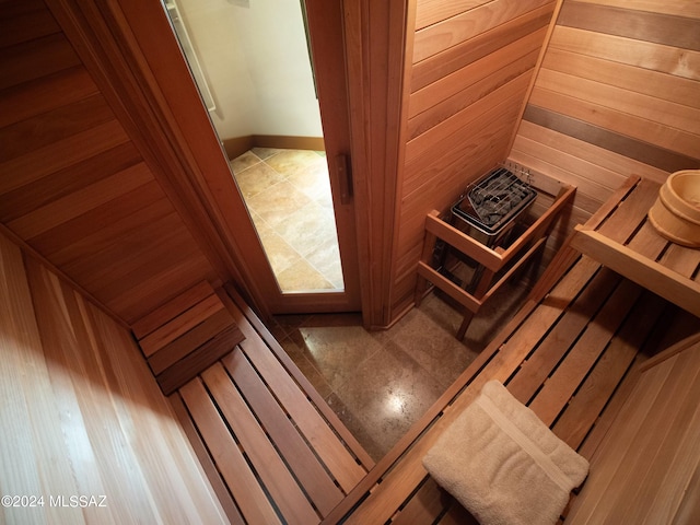 view of sauna / steam room