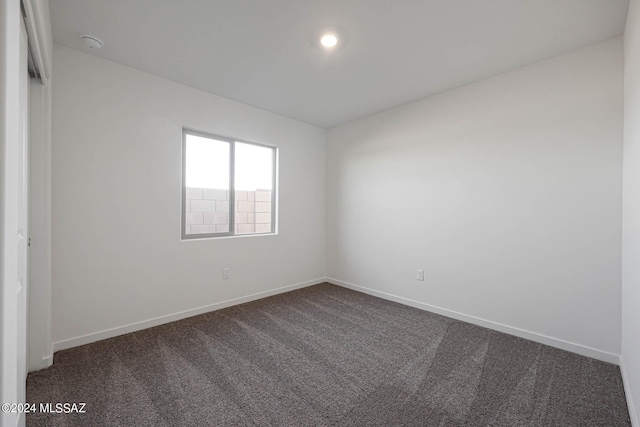 empty room featuring carpet