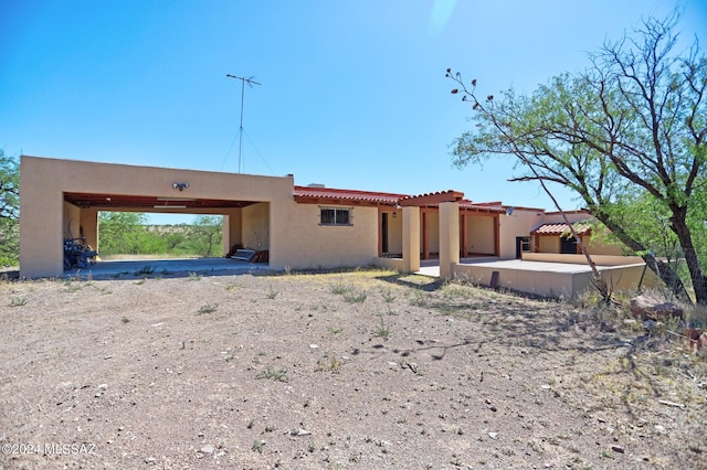 view of rear view of house