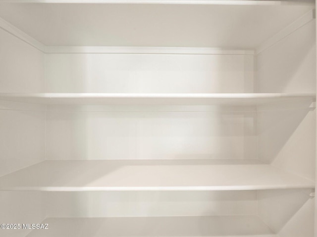 view of storage area