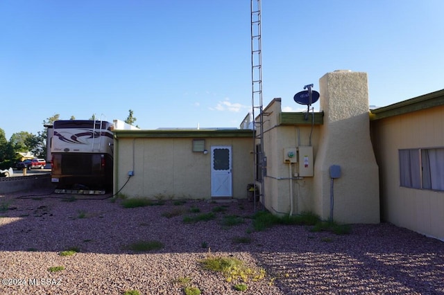 view of rear view of house