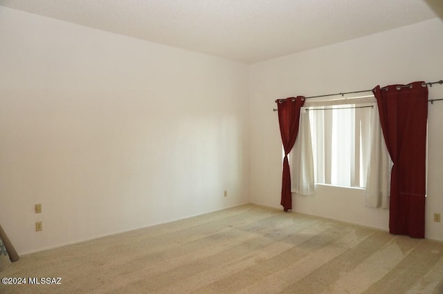 empty room with carpet floors