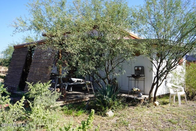 view of home's exterior