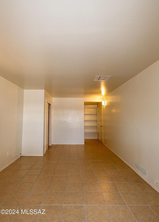 view of tiled empty room