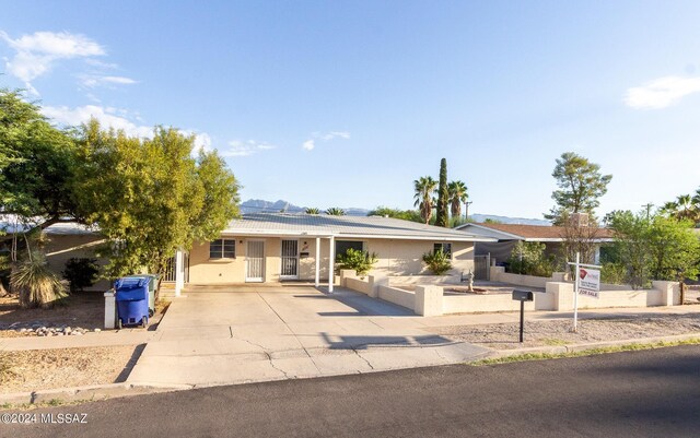 view of ranch-style house