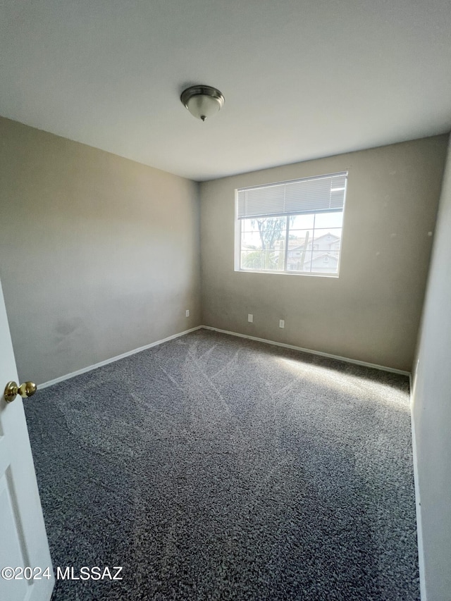 unfurnished room with carpet