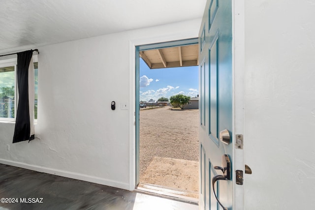 entryway featuring plenty of natural light