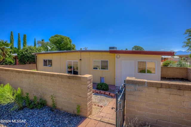 view of ranch-style home