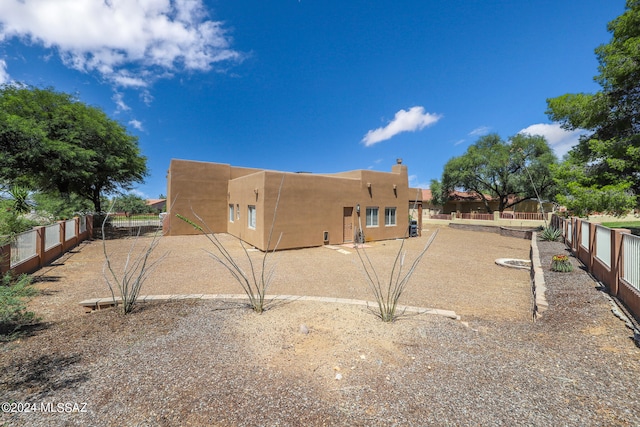 view of rear view of house