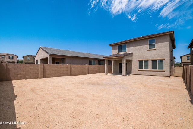 view of rear view of house