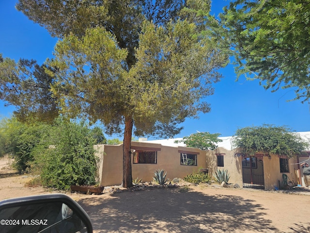 view of southwest-style home