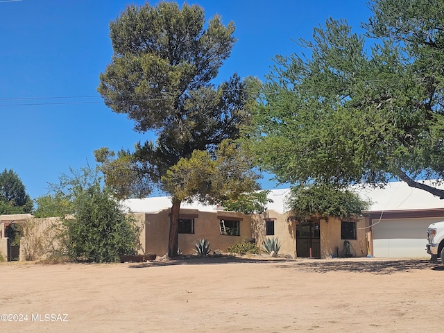 view of southwest-style home