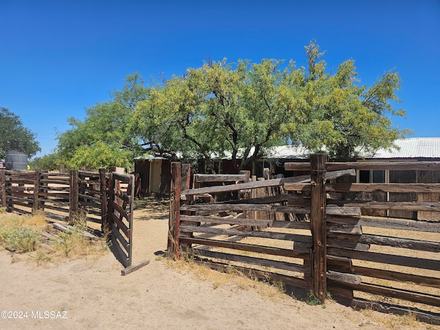 view of gate