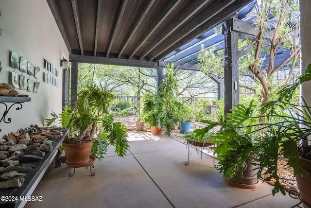 view of patio