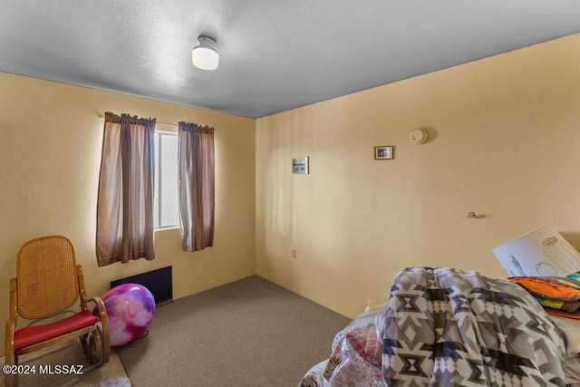 bedroom featuring carpet floors