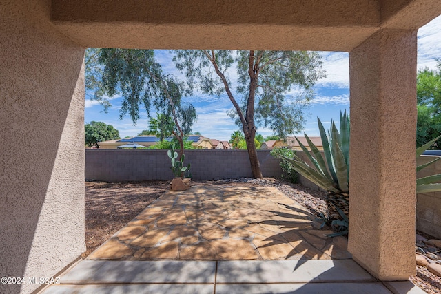 view of patio / terrace