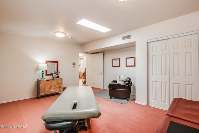 living room featuring hardwood / wood-style flooring