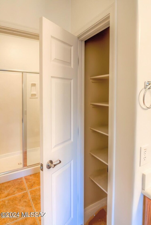 view of closet