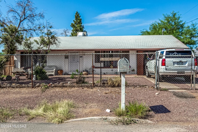 view of ranch-style house