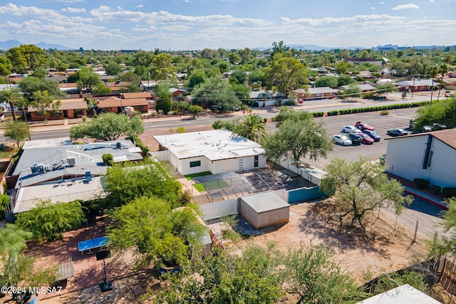 drone / aerial view featuring a residential view