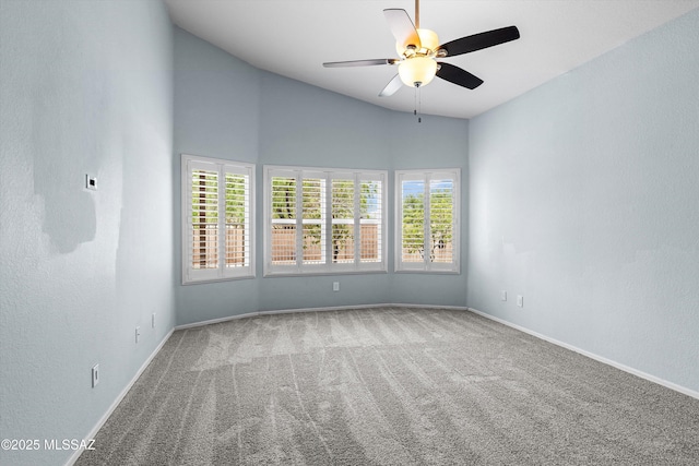 9797 E Holden Pl, Tucson, AZ 85748 - carpeted empty room with a ceiling fan and baseboards