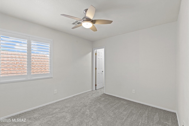 9797 E Holden Pl, Tucson, AZ 85748 - empty room with carpet flooring and a ceiling fan