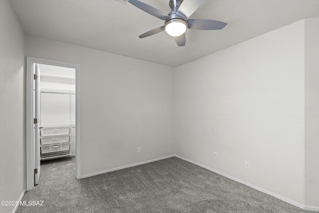 9797 E Holden Pl, Tucson, AZ 85748 - spare room featuring carpet and ceiling fan