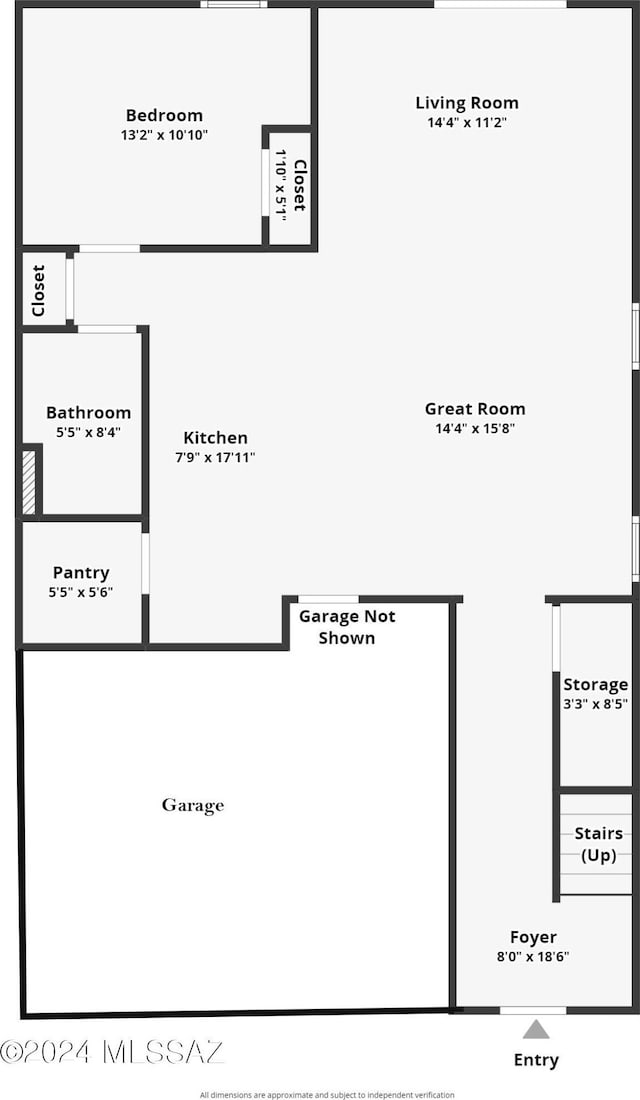 6524 S Diablo Dr, Tucson, AZ 85757 - view of layout