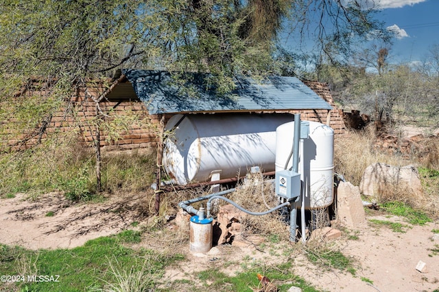 view of outdoor structure