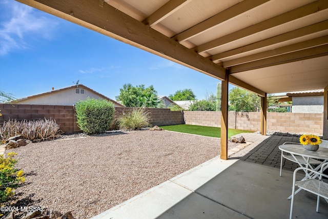 view of patio