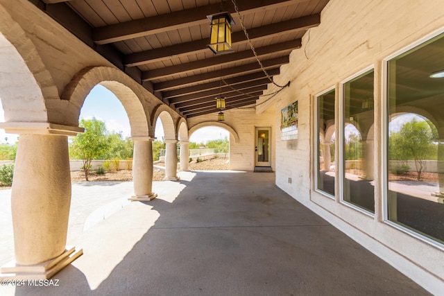 view of patio