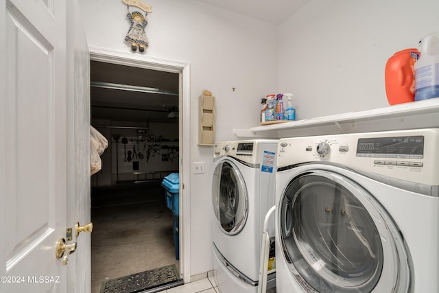 laundry room featuring independent washer and dryer