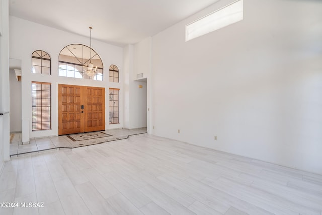 view of tiled empty room