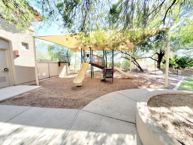 view of playground