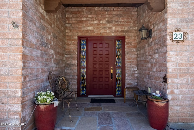 view of property entrance