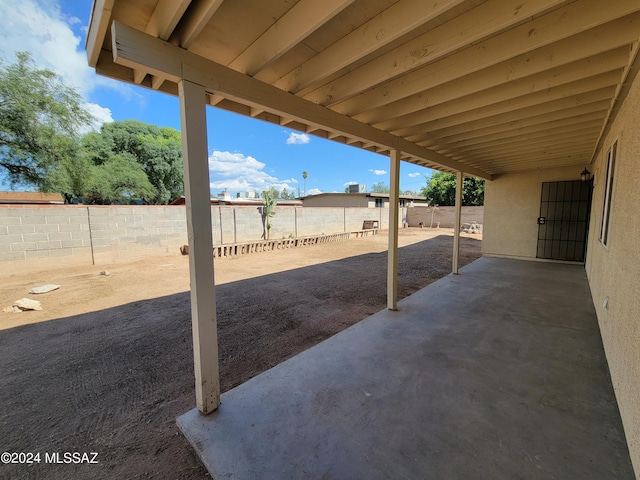 view of patio