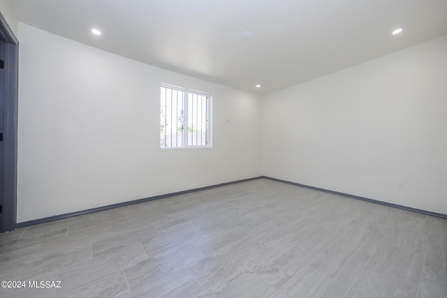 view of empty room