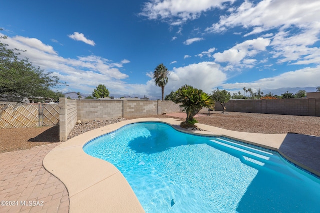 view of swimming pool