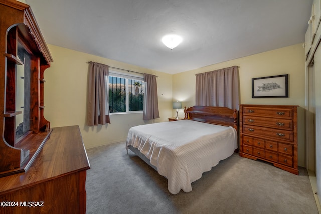 bedroom featuring carpet floors