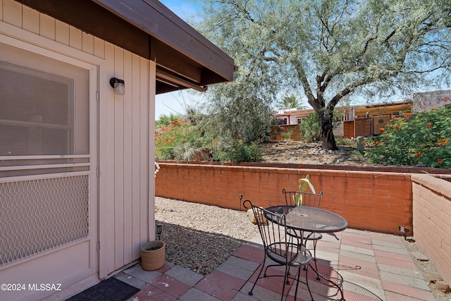 view of patio / terrace