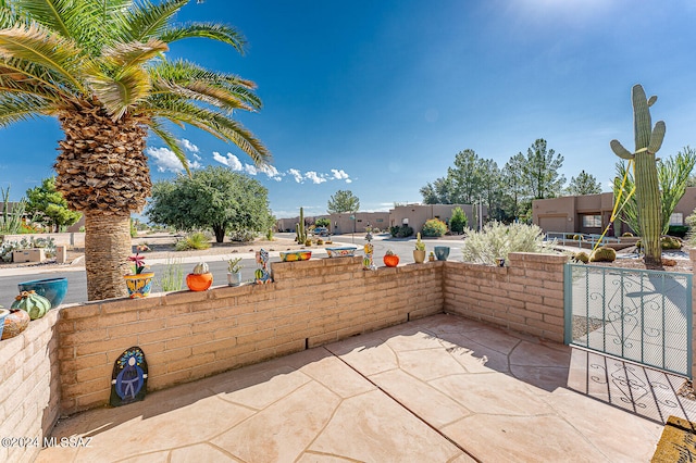 view of patio