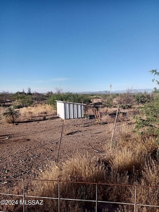 exterior space featuring a rural view