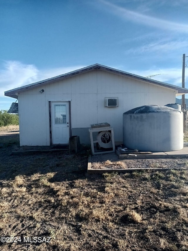 view of property exterior