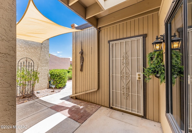 view of property entrance