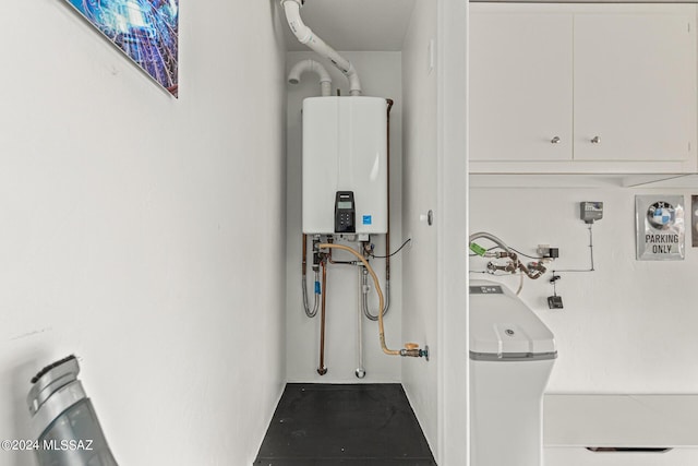 utilities featuring tankless water heater