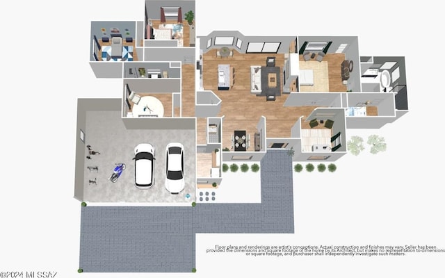 view of layout