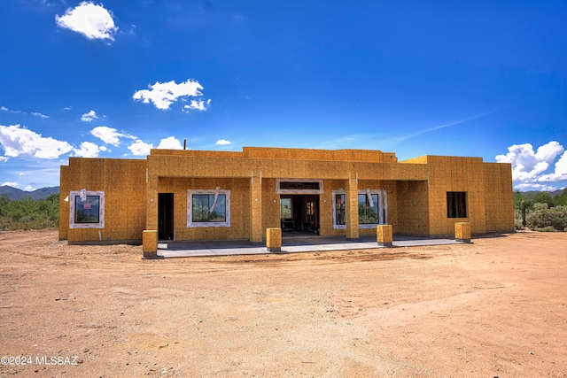 view of rear view of house