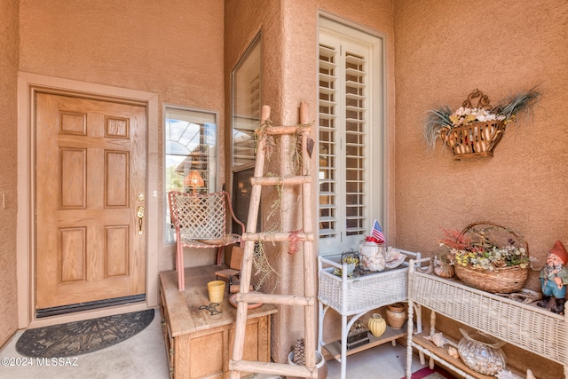 view of property entrance